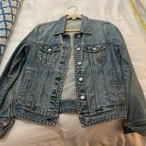 J crew jean jacket, size small